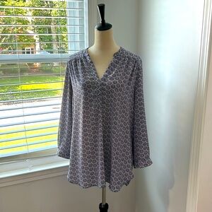 Halogen top, geometric print size Large